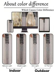 12 piezas Extensión de cabello sintético recto medio a presión, regalo de moda para fiesta para mujeres, paquete de 12 piezas extensión de pelo con brillos de 20 pulgadas, extensión de pelo de hada con brillo para fiesta, accesorios para el cabello brillantes