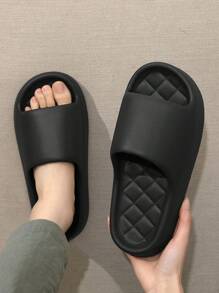 Minimalist EVA Slippers Unisex, Soft Footbed, Non-Slip, Indoor Home Shower Beach Slides, Odor Resistant