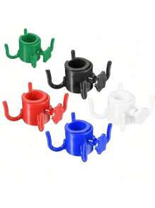 1pc Multifunctional 4-Claw Beach Umbrella Hook, Easy To Carry, Plastic Umbrella Hook For Hanging Beach Umbrella Hanger Clip, Hook And Storage, Essential For Going Out, Traveling, And Picnicking(With Small Holes). Travel Essentials Travel Accessories Travel Must Haves Vacation Summer Holiday School Accessories Back To School Supplies Stuff