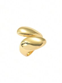 1/10 件不锈钢戒指套装镀层，镶嵌人造锆石、珍珠、绿松石、不对称几何、心形、花朵、星形设计、可调节开口，适合海滩、度假、情人节、情侣、朋友、礼物、女性日常佩戴、妈妈、母亲、母亲节、礼物