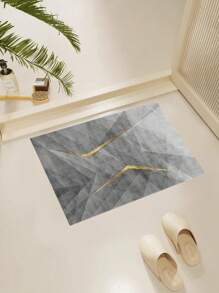 A Light Luxury High-End Bathroom Mat Bathroom Shower Room For Elderly And Children Taking Showers, Anti-Fall And Anti-Slip Foot Pads For Kitchen Water And Oil Absorption Carpet