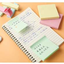 Paquete de 400 hojas de Notas adhesivas coloridas y lindas, suministros de oficina, notas adhesivas desprendibles para estudiantes y trabajadores de oficina, regreso a clases, útiles escolares - Multicolor - Ver 5