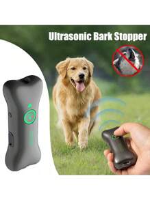 Neues tragbares Smart-Hunde-Anti-Bellen-Gerät, tragbarer Ultraschall-Hunde-Vertreiber, USB-aufladbar, praktisches Trainingsgerät, Hochleistungs-Ultraschall-Sprachsteuerter Hunde-Trainer, Innen-/Außen-Tiervertreiber, Ultraschall-Anti-Bellen-Gerät, Vertreiber, Anti-Lärm-Störung Hunde-Trainingsgerät