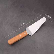 1pc Baking Tool Set Including Pizza Peel, Cake & Cheese Knife, Cooking Spatula, Chocolate Scraper, Pancake Spatula