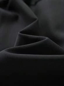 1 Pc Men's Lightweight Breathable Mesh Patchwork Contrast Color Sports Shorts, Suitable For Running, Workout, Basketball - Black - View 6