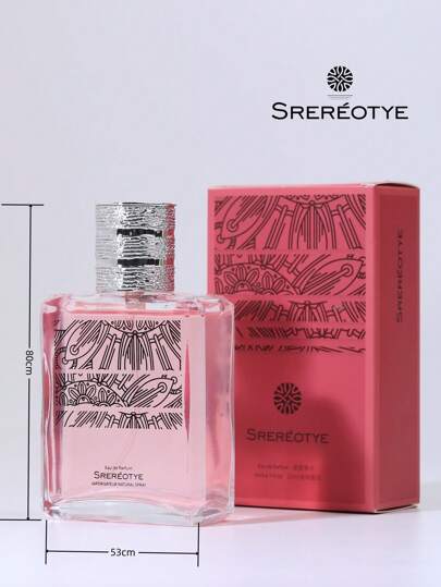 SREREOTYE 50ml Red Love Perfume, Floral Fruity Fragrance, Oriental Floral Scent, Fresh & Elegant, Long-Lasting, Body Mist, Gift Box Packaging, Date Night Fragrance Spray