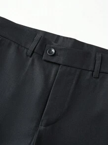 SOLOCOTE 2 件套绅士西装，适合青少年男孩、婚礼派对和商务正装，儿童 - 深灰色 - 查看 5