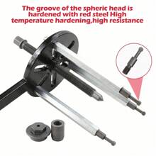 35 En 1 Extractor De Rodamientos Interiores Extractor De Baleros - Rojo - Ver 2