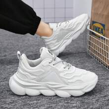 Zapatos de hombre Tenis Tenis para hombres Zapatos negros Zapatos blancos - Blanco - Ver 5