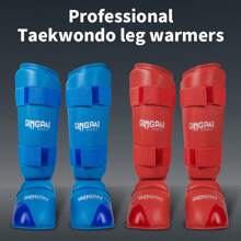 GINGPAI Karate Shin & Instep Guards For Adults And Youth, Unisex Training Foot Protection For Karate And Taekwondo - Multicolor - View 6