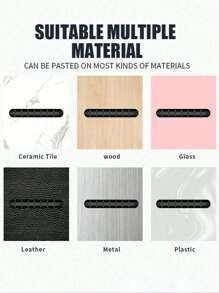 桌面数据线固定夹、电线整理器、电缆管理、电缆整理夹电线固定器、桌面电缆整理器电线固定器、充电线固定器电线夹、床头柜电线整理器电线管理线夹、USB 线/电源线/电线自粘式电缆管理、汽车和办公桌、家庭和办公室、充电配件线、鼠标线、PC- 橡胶粘线钩适合家庭、隔间、汽车、办公桌配件 - 彩色 - 查看 5