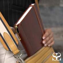 ® Lined Journal - Flower Journal For Writing Gift Set - Christmas Gift - Hardcover Vegan Leather, Unique Pen Holder, 192 Pages, 6" X 8.5" - Includes Pen And Gift Box - Birthday Gifts For Women - Flower - View 5