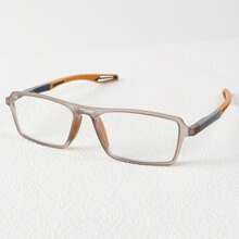 男女通用复古双光老花镜，视野清晰，运动风格 TR90 柔性镜框，金属铰链 - 白色 - 查看 23