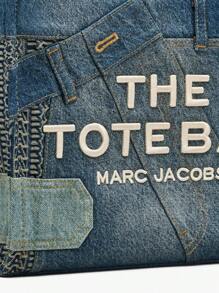 Marc Jacobs - Women The Medium Deconstructed Denim Tote Bag Christmas Gift Bolsas Bolsos - 404 靛藍 MUL - 查看 7