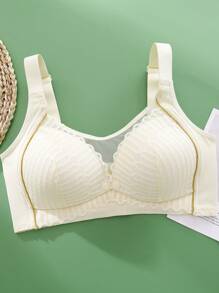 1 Stück Schwangerschafts-Stillunterhemd - Brustlifting, seitlicher Halt, verhindert Absacken, Spezial-Schwangerschafts-BH