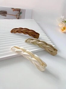 3 buc/set cleme de păr mate cu gheare de banană, agrafe de păr răsucite pentru cocuri, suporturi pentru coadă de cal, accesorii de păr, agrafe de păr, gheare de păr, chestii școlare
