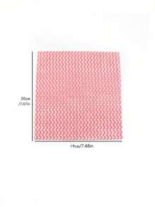 80Pcs Kitchen Paper Slouchy Household Paper Towel Special Kitchen Paper, Household Cleaning Supplies Dry And Wet Use Disposable Dishcloth, For Outdoor Camping Hiking, (Random Style Color Pattern)