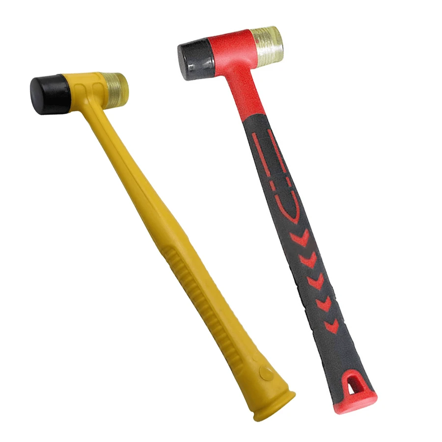Rubber Mallet, Double-Sided Rubber Hammer, Small Rubber Mallet, Suitable For Vinyl Flooring, Ceramics, Crafts, Jewelry Making