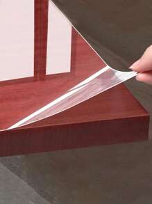 1 Pack Of Transparent Anti-Cat Scratch Wall Protection Film, Transparent Contact Paper, Self-Adhesive Wall Protection Film, Detachable Wall Covering, Oil Proof And Waterproof Backplate, Splash Protection Film Wallpaper