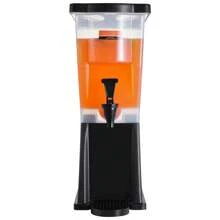 Large Capacity Glass Or Plastic Beverage Dispenser 1 Gal To 5 Gal With Stainless Steel Spigot Or Spring-Loaded Faucet For Juice Tea Cocktails Durable Material Easy Cleaning Elegant Wooden Stand Or Slim Base - 3 Gallon Drink Dispenser - 查看 8