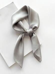 1 chiếc khăn vuông nhỏ màu trơn khăn lụa khăn quàng cổ trang trí khăn choàng đầu khăn bandana khăn quàng cổ cho nữ khăn lụa - Nhiều màu - Xem 15