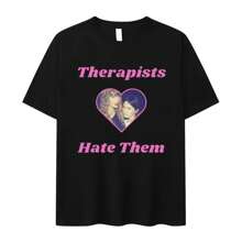 Gracie Abrams Top Women Graphic Y2K T Shirt Girl Comic Clothes Funny Trip T-Shirts Fashion T-Shirt Summer Street Tops - Black - View 1