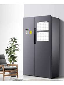 1 件磁性可擦除周计划器、冰箱白板磁性板、记事板、家庭必需品，包括 1 支高品质记号笔和橡皮擦 - 彩色 - 查看 6