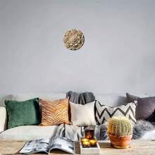 房间装饰 1 件 2D 平面曼陀罗铁艺墙饰，防风雨入口标志，单人派对装饰，带有预钻孔，方便悬挂 - 彩色 - 查看 9