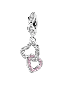 1 PC Infinite Love Clasp Beads Pendant Charm Pendant Ball Suitable For Bracelets DIY Women's Jewelry - Silver - View 11