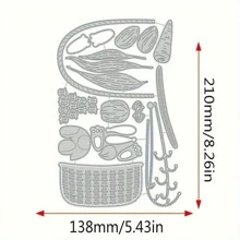 3 Styles Metal Cutting Dies For Scrapbooking Decoration, Handmade Stencils, DIY Card Making Mould Model Crafts, New Style