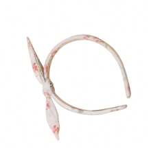 Diadema con orejas de conejo para niñas, lindas diademas de Pascua para niñas, accesorios para el cabello para fiestas de Pascua y vida diaria. - Rojo - Ver 3