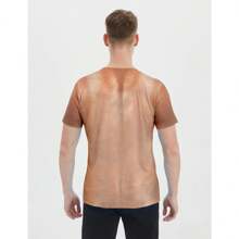 Men's T-Shirt Short Sleeve T-Shirt For Men 3D Fake Abs T Shirts Shredded Chest Printed Short Sleeve Costume Novelty Tees Shirt Unisex Soft Fabric, Breathable, Comfortable Short Sleeve T-Shirts Perfect For Summer - B:肌肉胸-22 - 查看 3