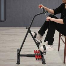 ONEUTRALON Pedal Exerciser Bike, Fitness Bike, Exerciser Bike,Pedal Exerciser Bike Hand Arm Leg And Knee Stroke Recovery Equipment, Elderly Physical Therapy Sit Exercise - màu đen - Xem 3