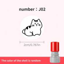 Cute Cat Pet Stamp, DIY Peripheral Stamps, Cartoon Stamp For Cute Journals, Adorable Cat Style, Educational Teacher & Parent Stamps