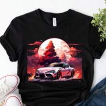Toyota Supra Shirt, Pink Supra Shirt, Mk4 T-Shirt,JDM Tee, Car Shirt, Car Guy Gift,Gift For Him, Car Lover Shirt, Mk5 Supra, 2JZ T Shirt - 黑色 - 查看 2