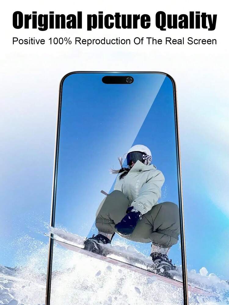 3pcs Privacy Screen Protector, Compatible With IPhone 11/12/13/14/15/16 Pro Max Plus X/XS/XR, Made Of Tempered Glass With 25°Privacy Anti-Spy Protection, 9H Hardness Anti-Scratch, Easy Installation - Black - View 6