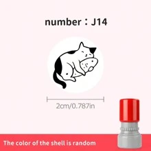 Cute Cat Pet Stamp, DIY Peripheral Stamps, Cartoon Stamp For Cute Journals, Adorable Cat Style, Educational Teacher & Parent Stamps