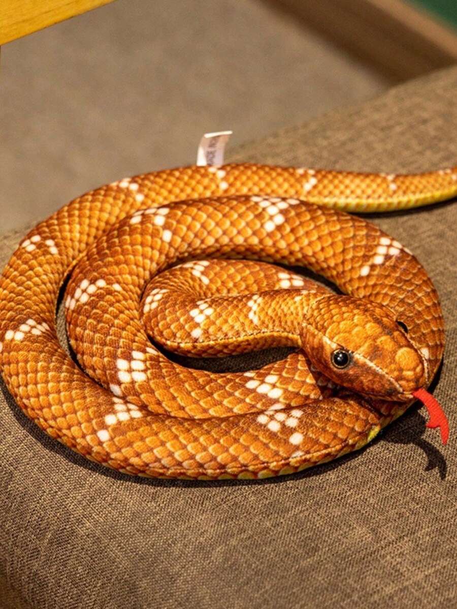 New Realistic Snake Toys, Pressing Head Releases Sound, Prank Prop ...