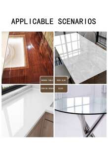 1 Pack Of Transparent Anti-Cat Scratch Wall Protection Film, Transparent Contact Paper, Self-Adhesive Wall Protection Film, Detachable Wall Covering, Oil Proof And Waterproof Backplate, Splash Protection Film Wallpaper