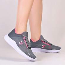 Women Wedge Sneakers - 灰色 - 查看 5
