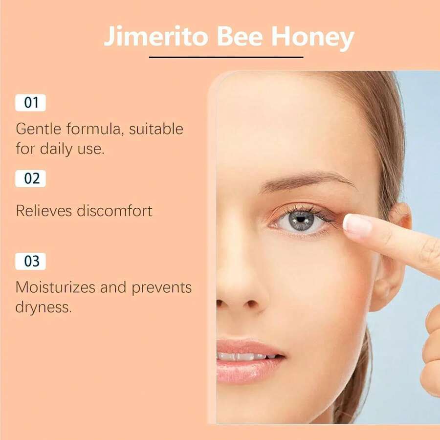 Jimerito Honey For Eyes, Jimerito Honey Eye Drops, Jimerito Bee Honey