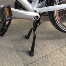 Double Leg Bicycle Kickstand MTB Bike Holder Parking Rack Kick Centre Stand For 26 Inches Or Above - Black - View 1