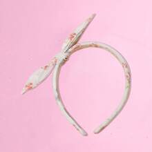Diadema con orejas de conejo para niñas, lindas diademas de Pascua para niñas, accesorios para el cabello para fiestas de Pascua y vida diaria. - Rojo - Ver 6