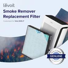 Vital 200S-P Smoke Remover Air Purifier Replacement, Supports HEPA Sleep Mode, 4-In-1 Filter, High-Efficiency Activated Carbon Filter, Vital 200S-RF-SR (LRF-V201-P-BUS), 1 Pack, Blue - Smoke Remover - View 2
