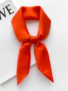 1 chiếc khăn vuông nhỏ màu trơn khăn lụa khăn quàng cổ trang trí khăn choàng đầu khăn bandana khăn quàng cổ cho nữ khăn lụa - Nhiều màu - Xem 17