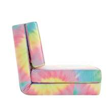 Ultra Soft Suede 3 Position Convertible Lounge Flip Chair, Silver