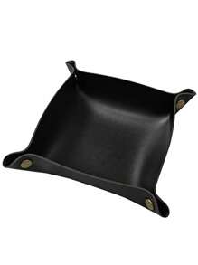 Pequeña bandeja plegable para guardar joyas, adecuada para almacenaje de viaje, mesa de noche, hogar u oficina, accesorios de cocina, decoración de bandejas, bandeja de frutas y bandeja de decoración - Multicolor - Ver 7