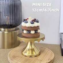 1 件 4.7 英寸塑料甜点桌展示套装、蛋糕架、纸杯蛋糕托、托盘,适用于生日派对、婚礼、新娘或婴儿送礼会的多功能设计,易于组装, - Mini Size - 查看 2