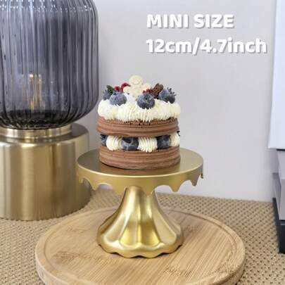 1 pieza Juego de exhibición para mesa de postres de 4.7 pulgadas de plástico, incluye soportes para pasteles, soportes para cupcakes, bandejas de servir, diseño versátil para fiestas de cumpleaños, bodas, despedidas de soltero o baby showers, fácil de ensamblar