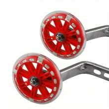 Youyijia Bicycle Stabilisers Training Cycle Wheel - Red - View 3